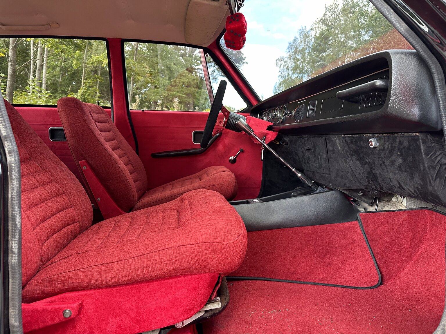 Innenraumfoto von 1969 Volvo 144 custom