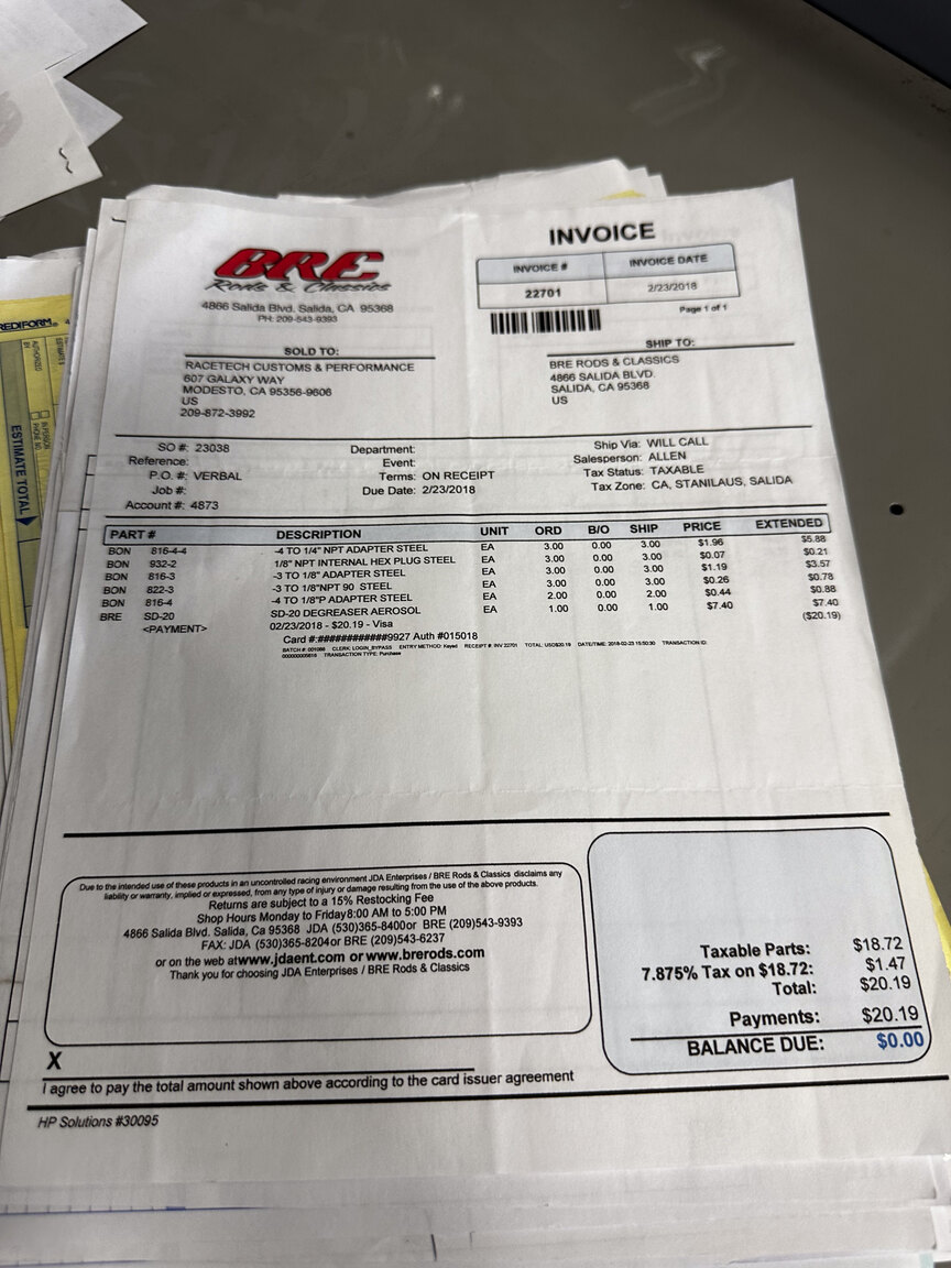 Documentation for 1968 Chevrolet Chevelle PRO Street (73)