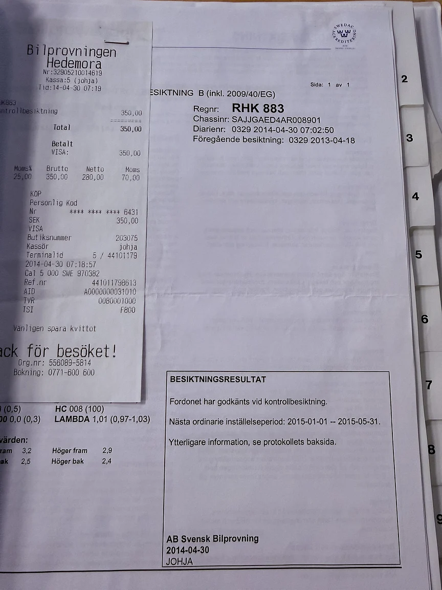 Dokumentation, 1997 Jaguar XK8 (28)