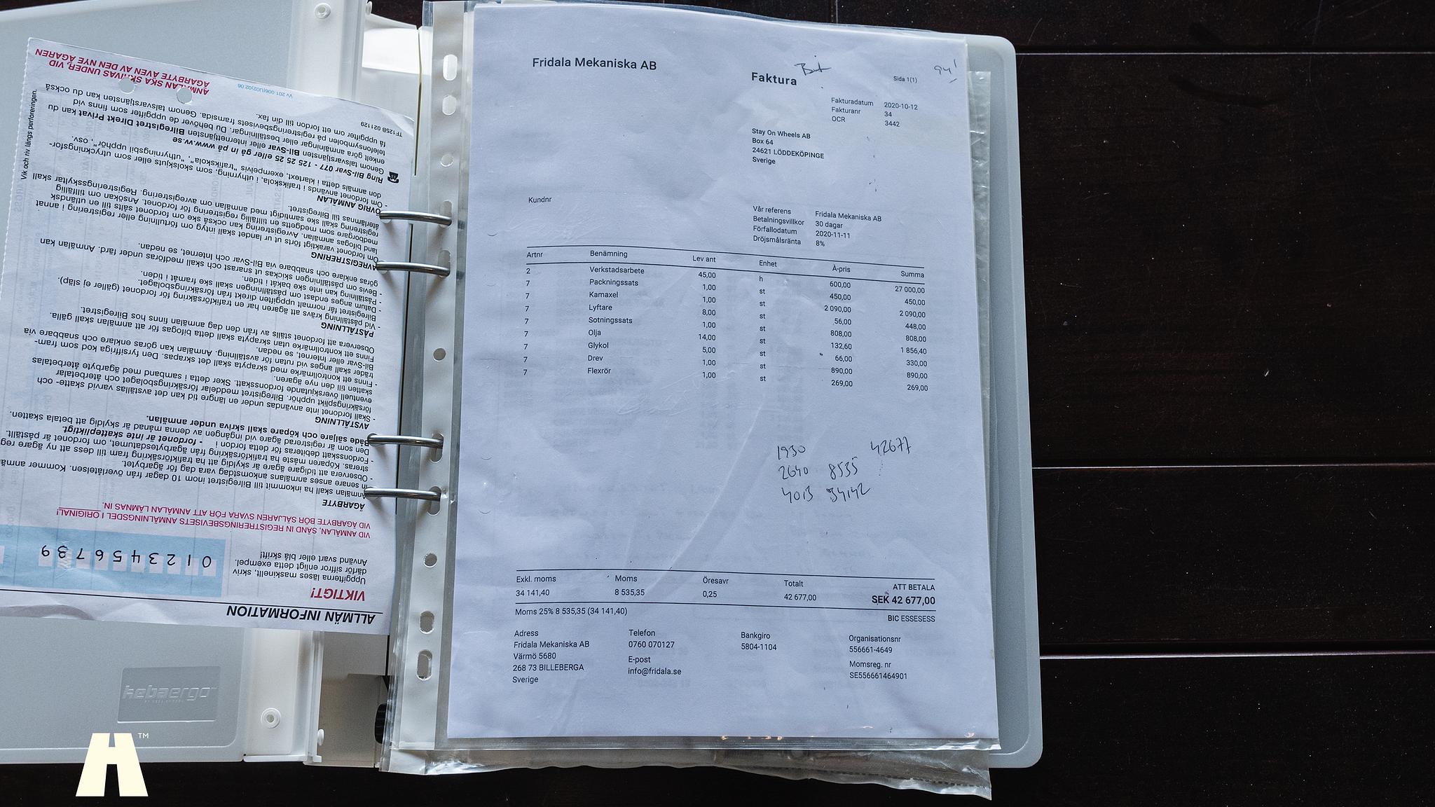Documentation for 1954 Morgan Plus 4 