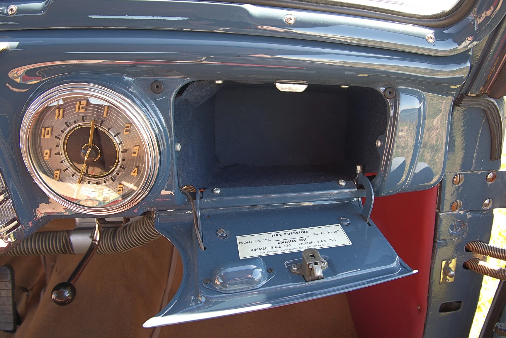 Interiörbild 1947 Lincoln Continental CoupÉ / 1946 (15)