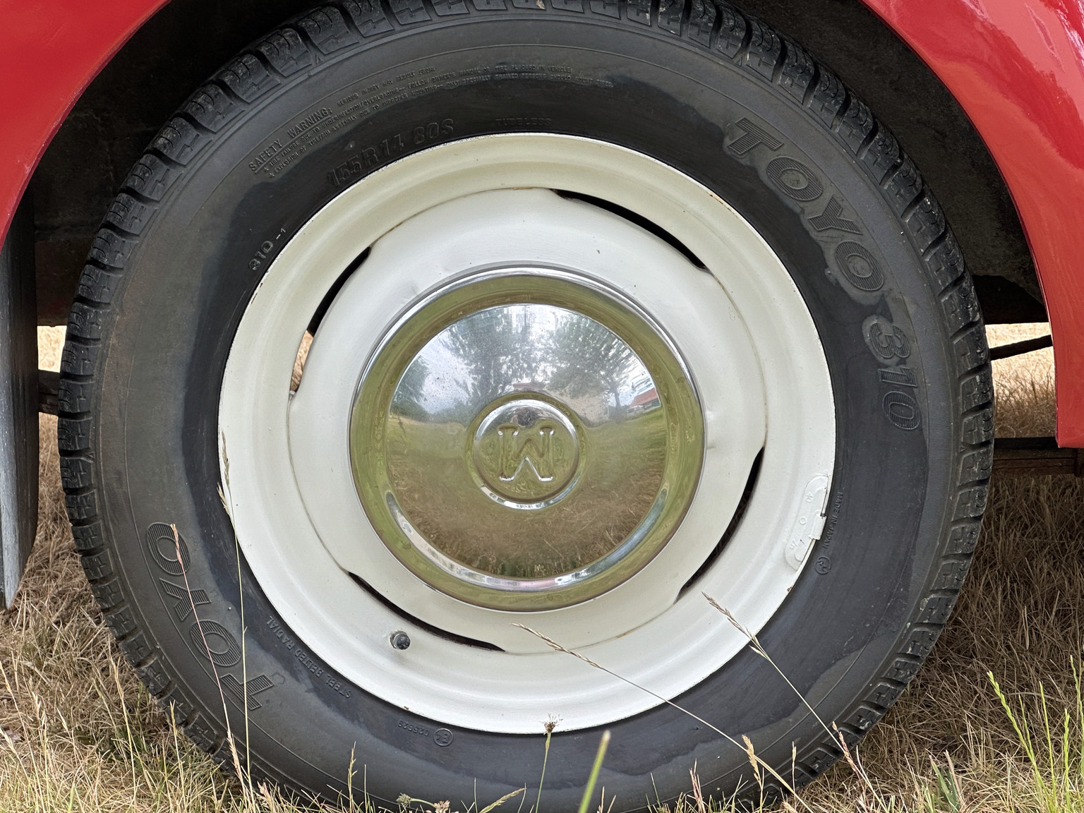 Exteriörbild på 1958 Morris Minor 1000