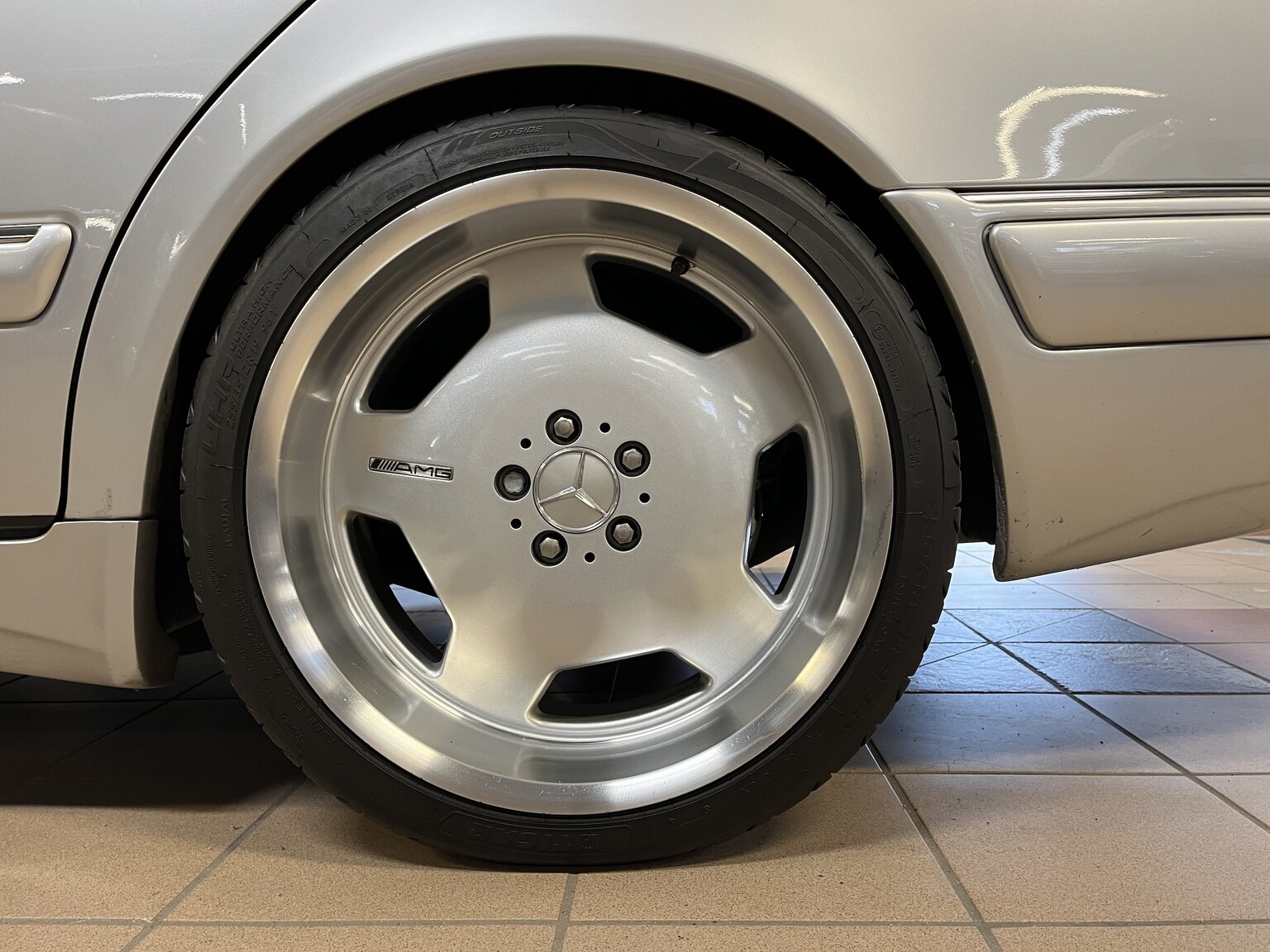 Exterior image of 1998 Mercedes-Benz E55 AMG