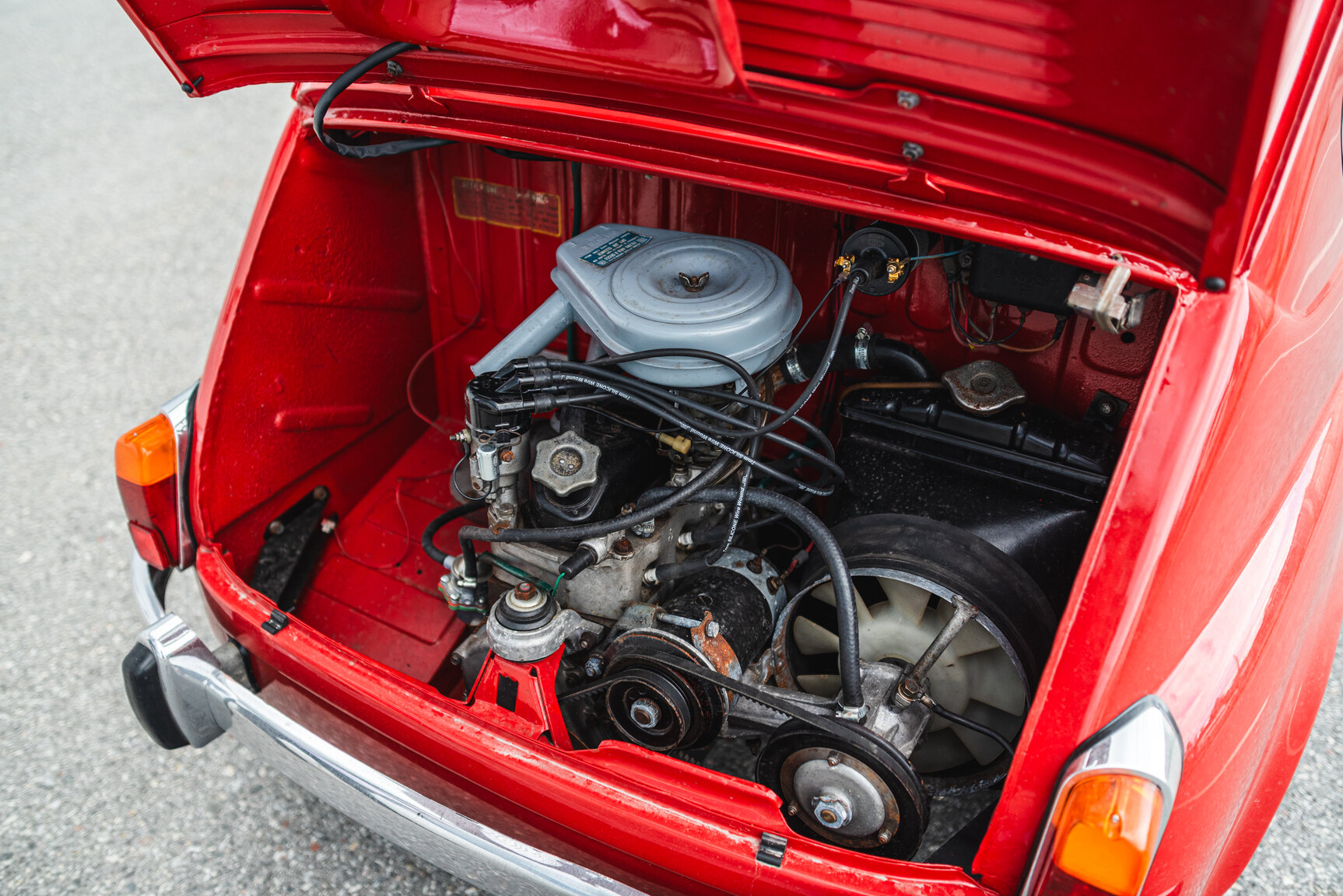 Image of 1967 Fiat 600 D mechanics