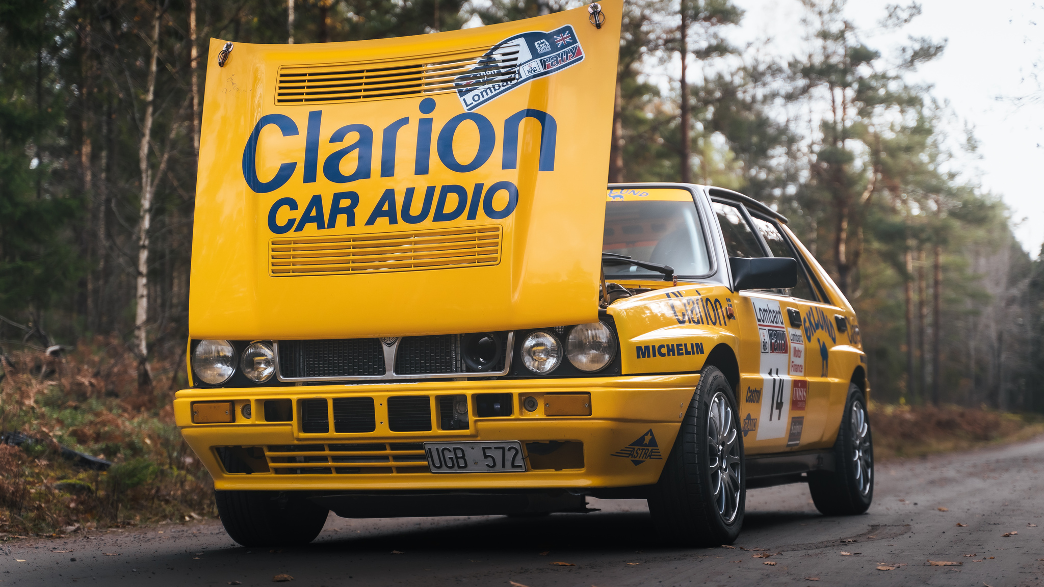 Aussenfoto 1990 Lancia Delta Integrale 16V Per Eklund Replica