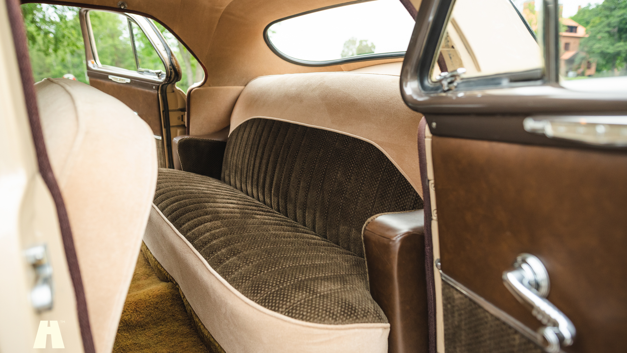Interior image of 1950 Mercury Eight Sport Sedan