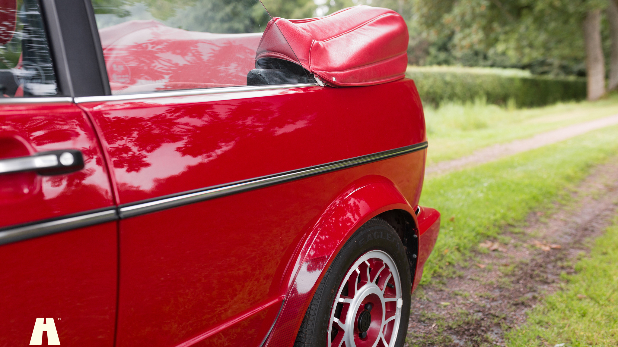 Exterior image of 1988 Volkswagen Golf GTI Cabriolet