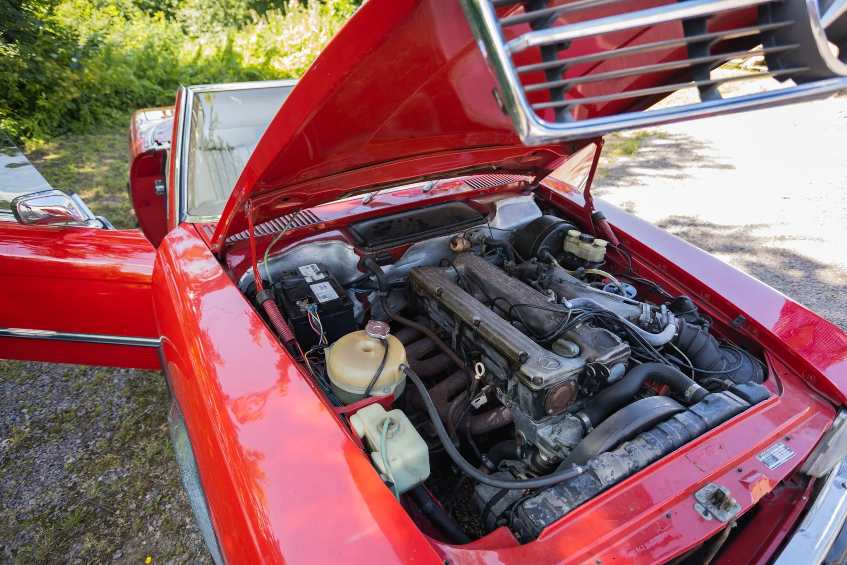 Image of 1975 Mercedes-Benz 280 SL mechanics (12)