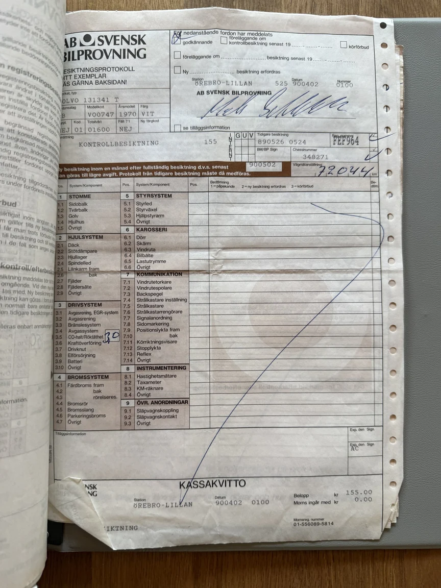 Documentation for 1970 Volvo Amazon (44)