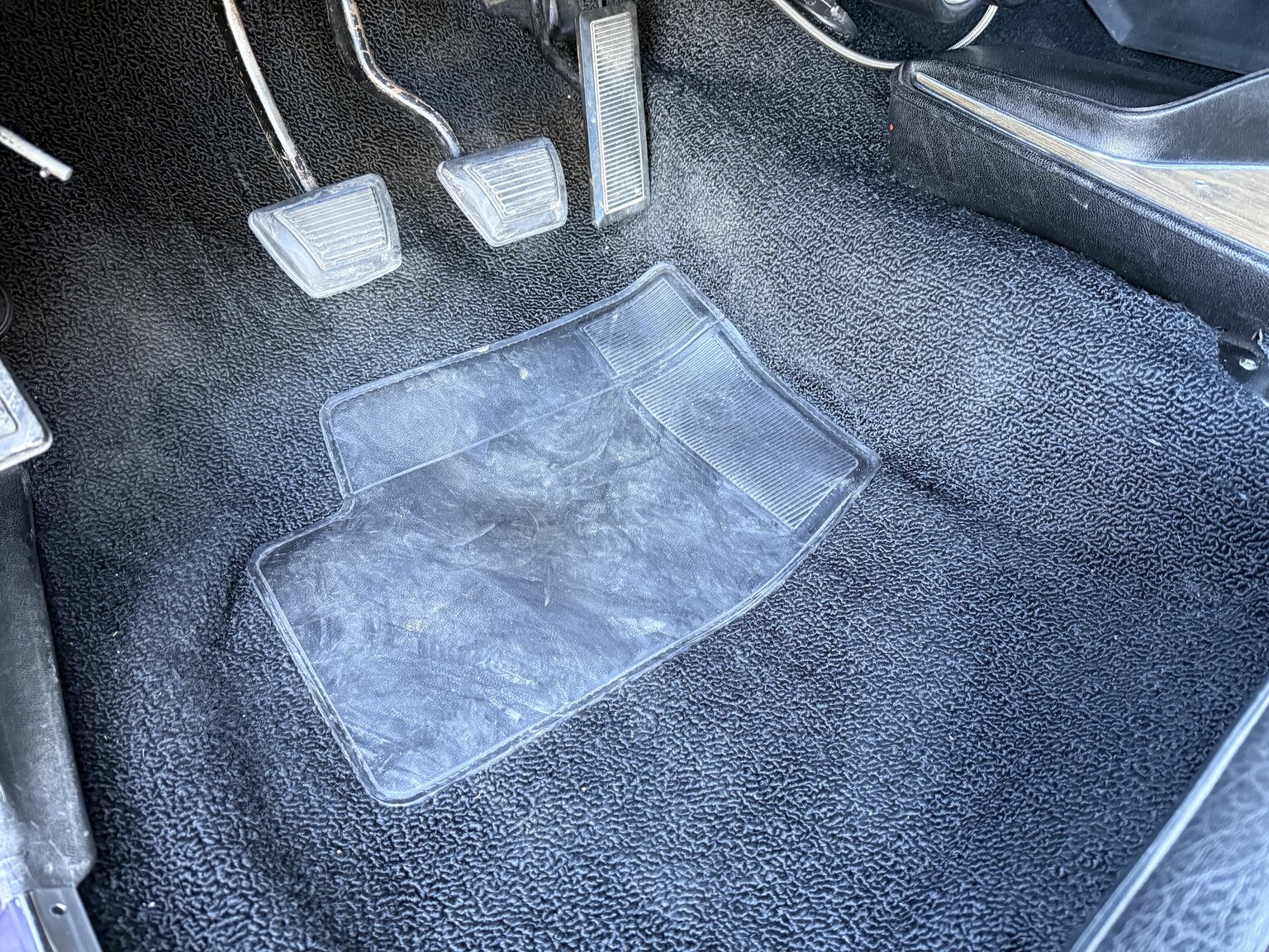 Interiörbild 1970 Dodge Challenger T/A 440 cui