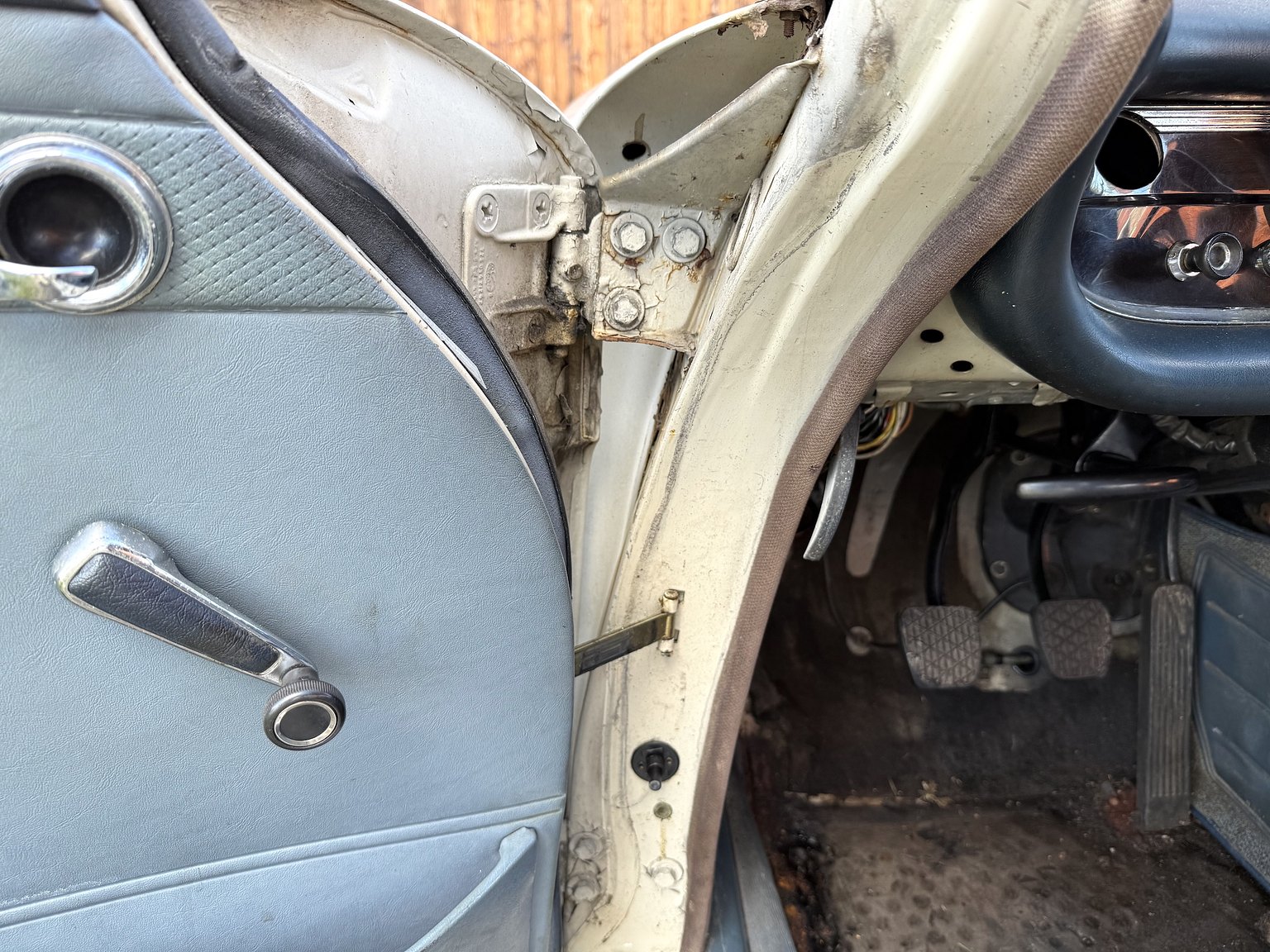 Interiörbild 1967 Mercedes-Benz 200