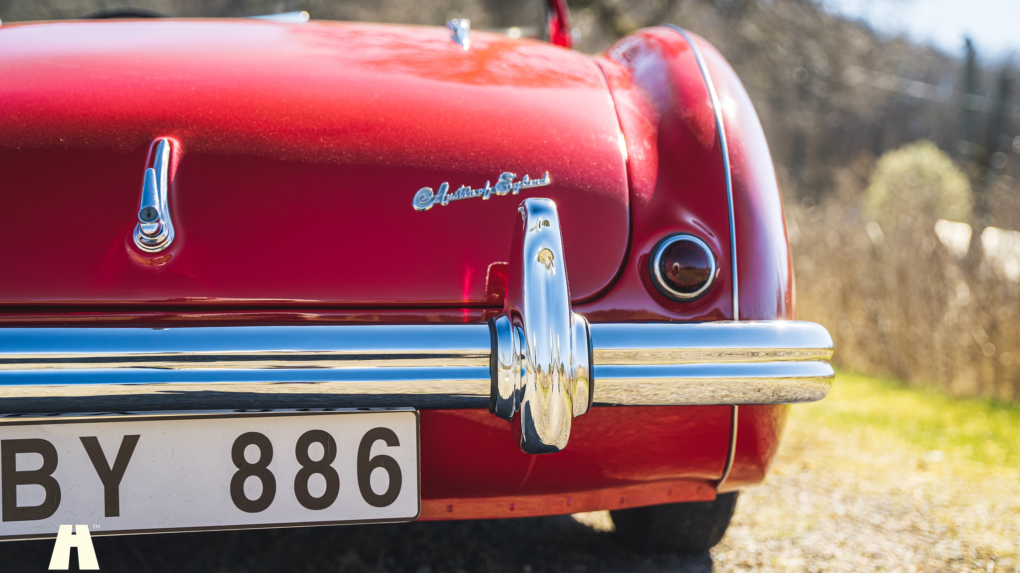 Exteriörbild på 1954 Austin Healey 100 BN1 (18)