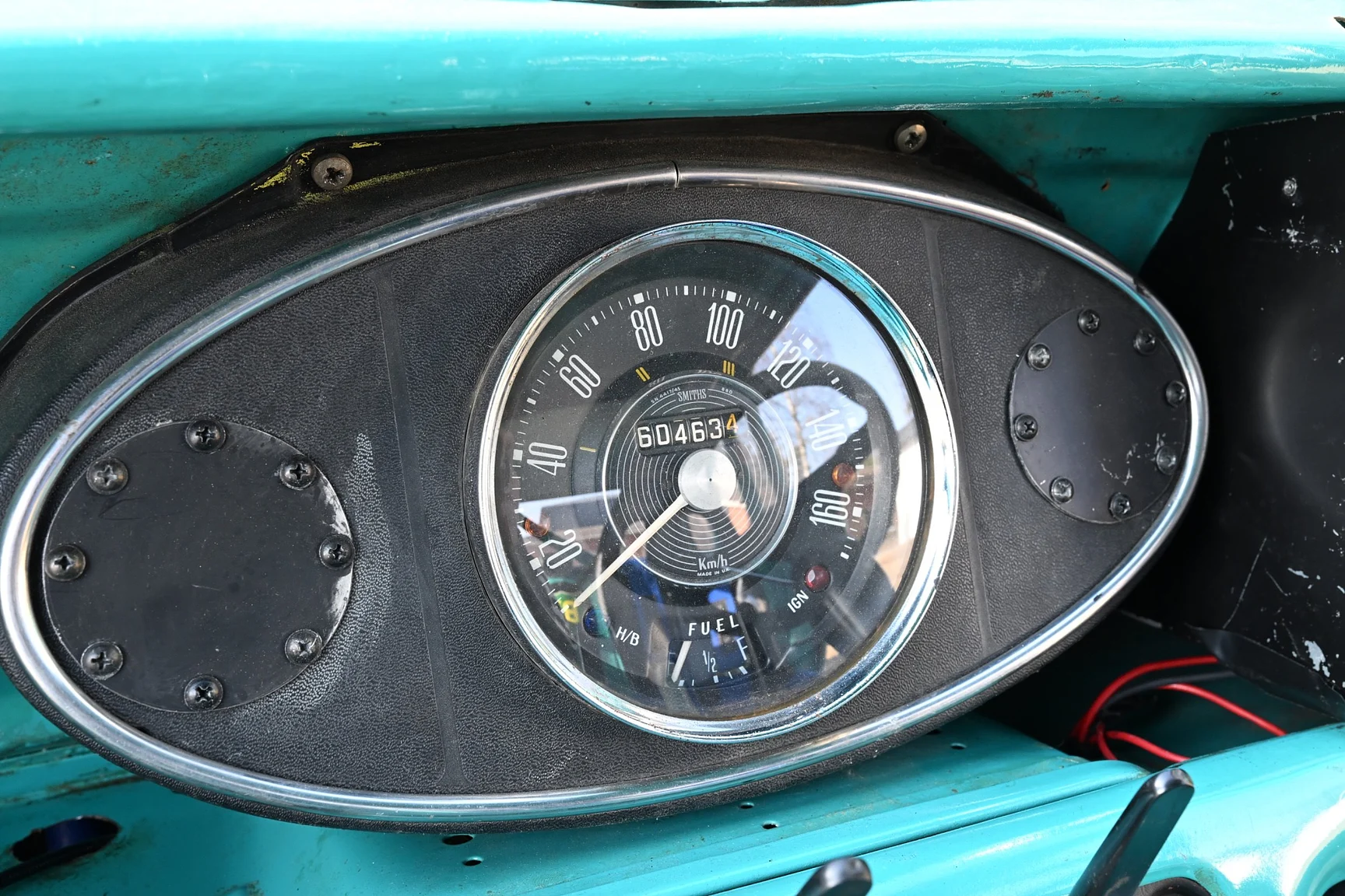 Interiörbild 1964 BMC  Cooper 970S (24)