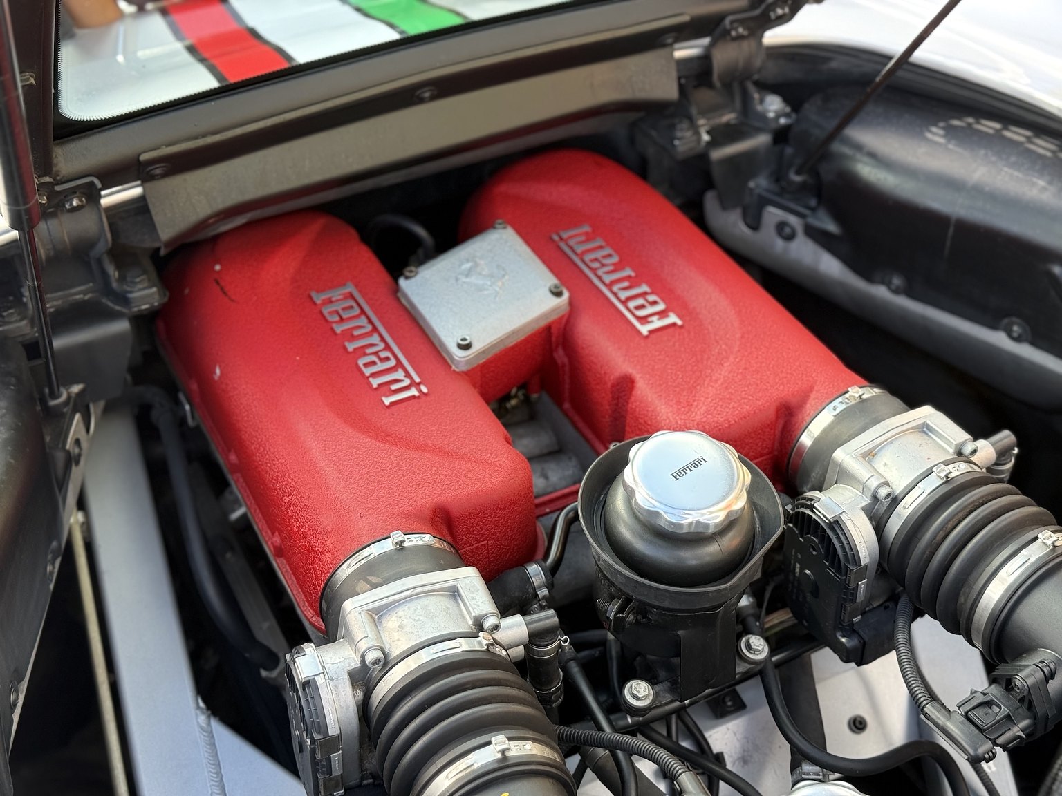 2001 Ferrari 360 Spider, Mekanik