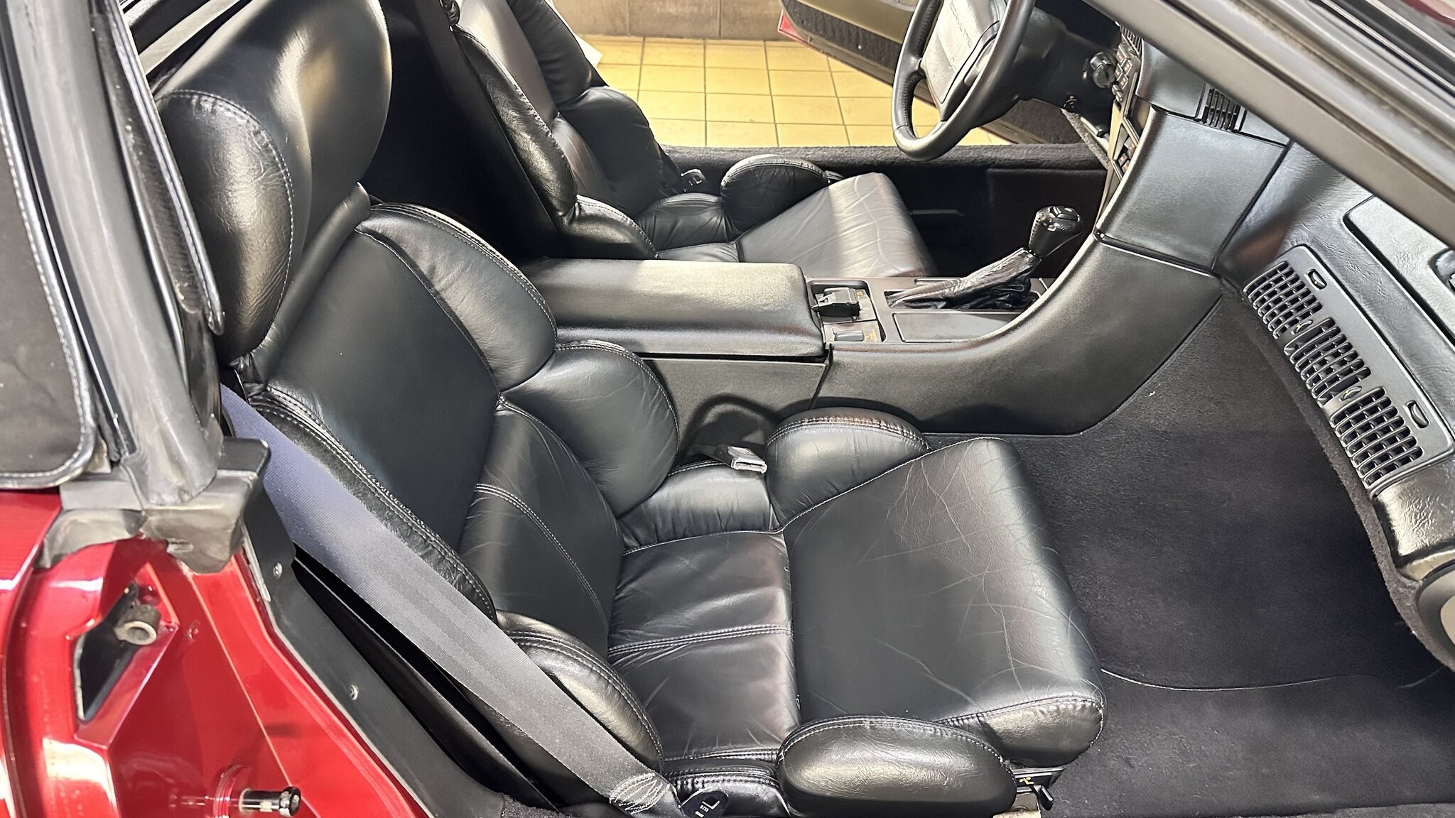 Interiörbild 1990 Chevrolet Corvette C4 Cabriolet