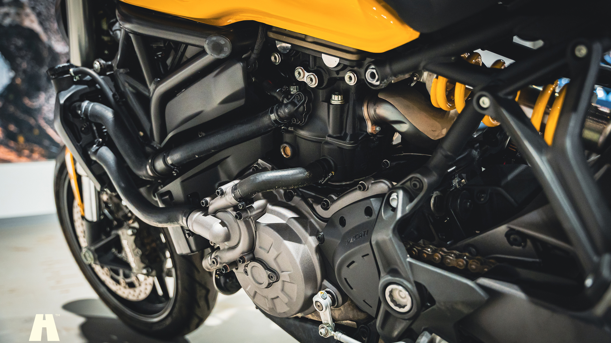 Image of 2018 Ducati Monster 821 mechanics