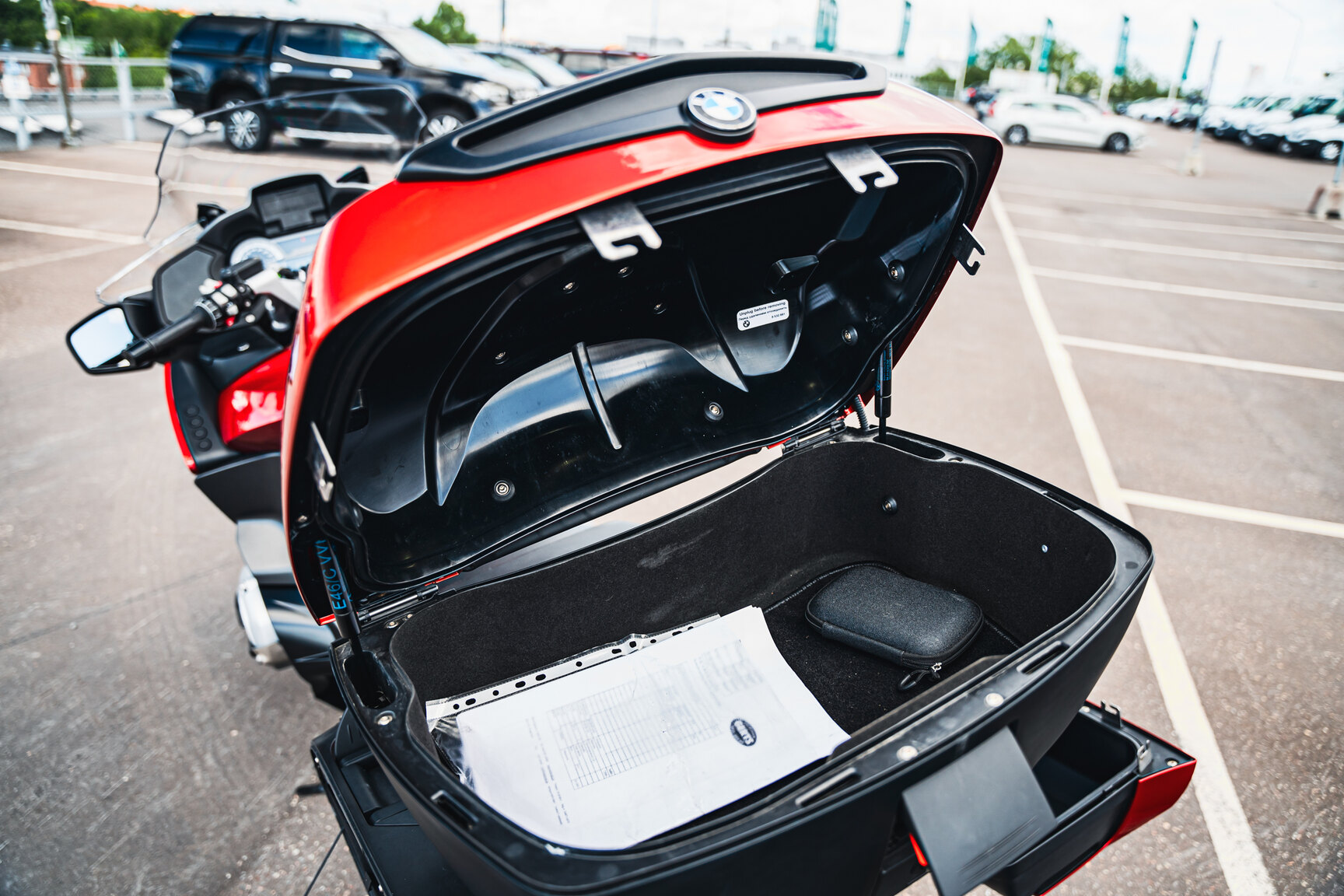 Exteriörbild på 2018 BMW R 1200 RT