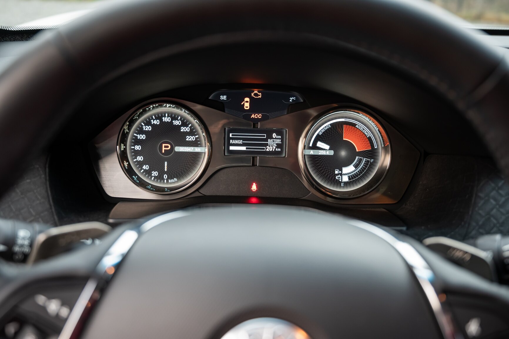 Interiörbild 2012 Fisker Karma ES
