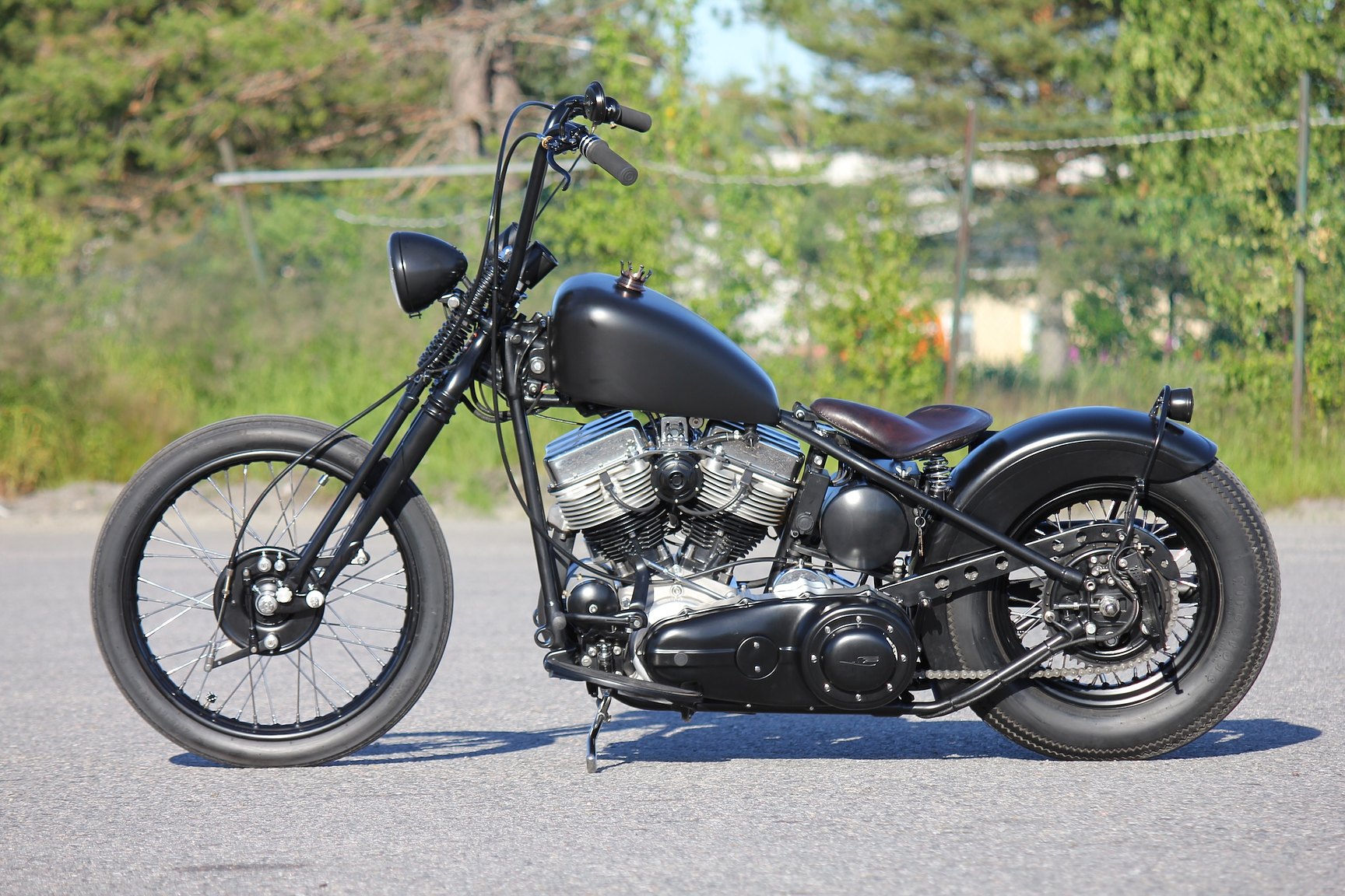 Exterior image of 2015 Harley-Davidson Panhead Bobber 