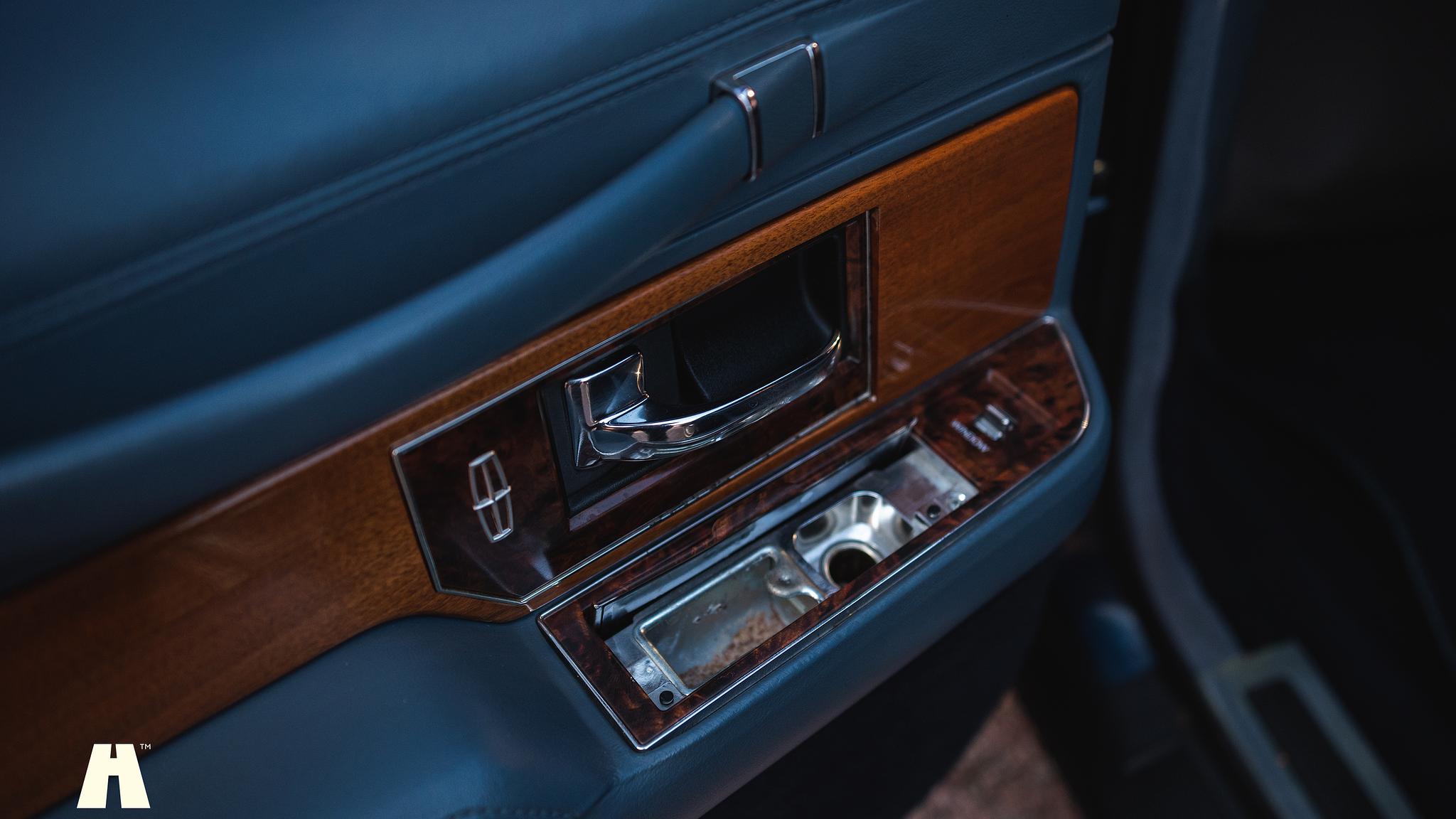Interiörbild 1992 Lincoln Town Car Limousine 