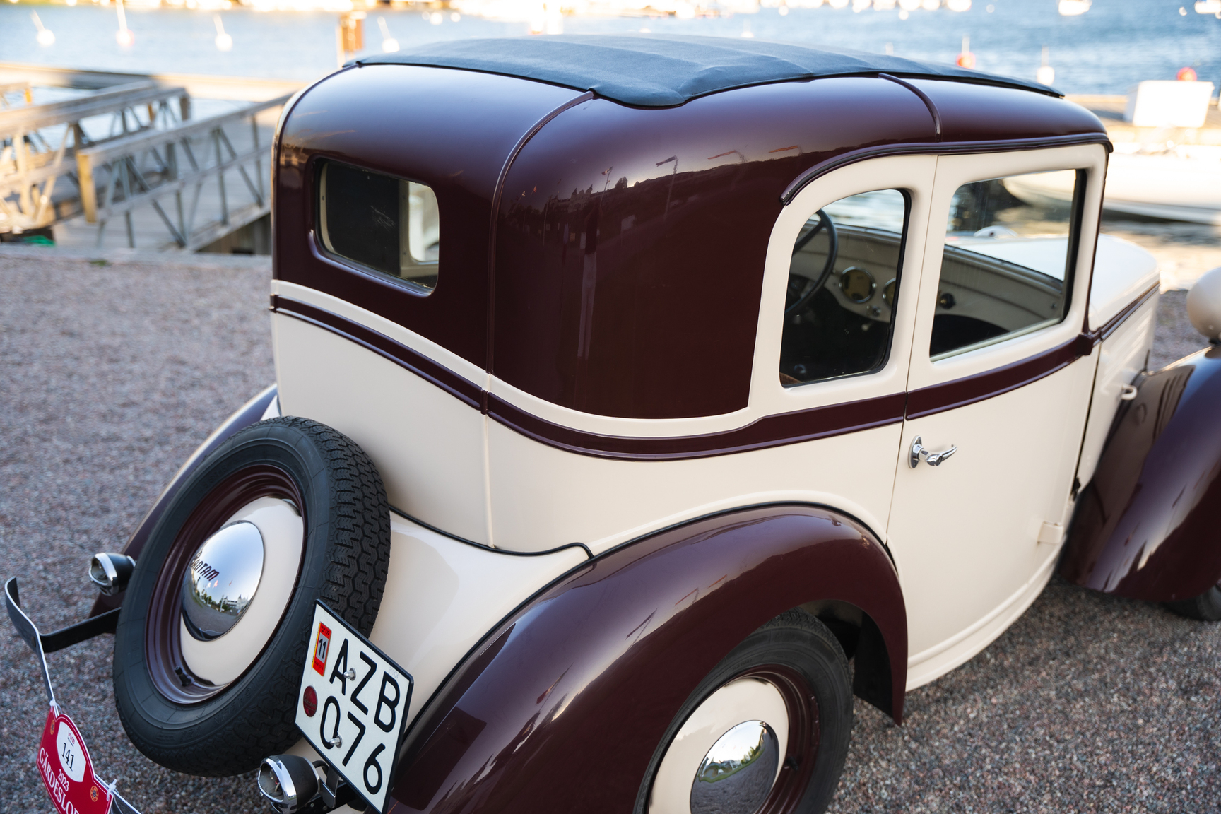 Exteriörbild på 1938 American Bantam Model 30 Coupé