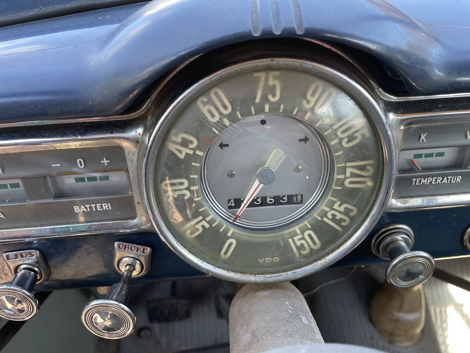 Interiörbild 1956 Volvo PV 444