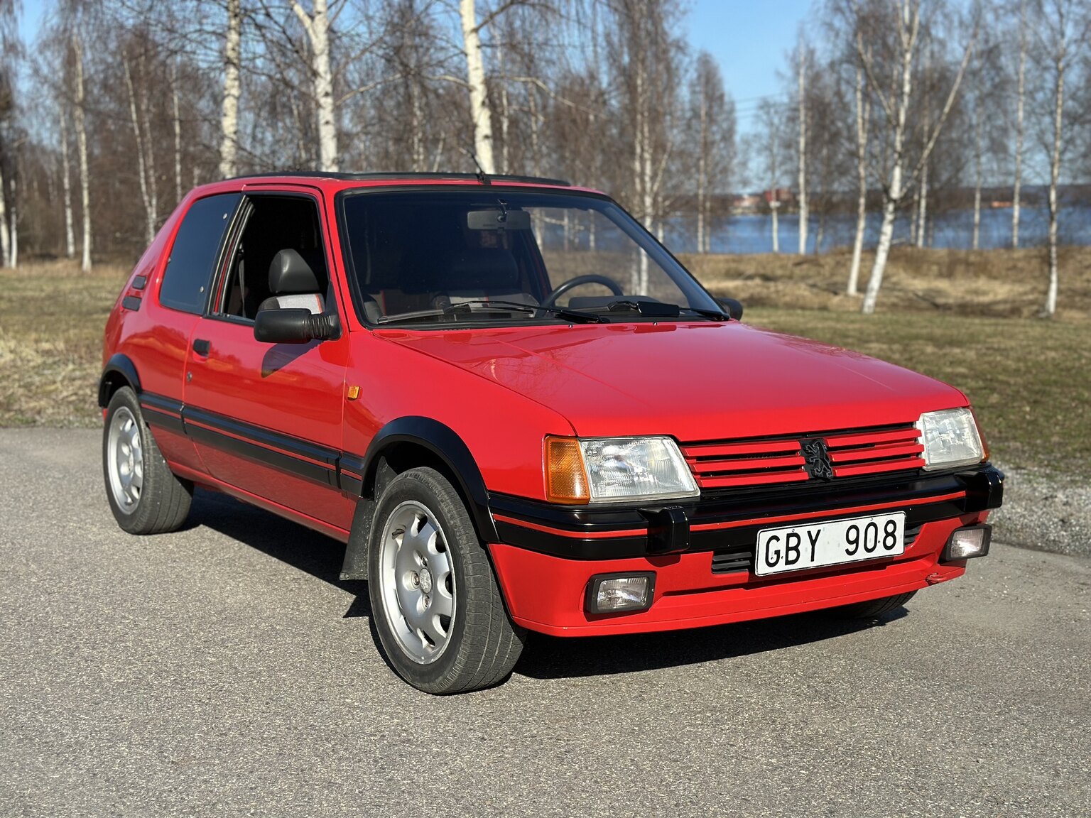 Exterior image of 1989 Peugeot 205 GTI