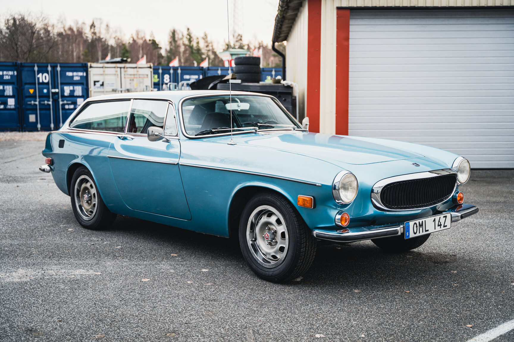 Exteriörbild på 1972 Volvo 1800 ES