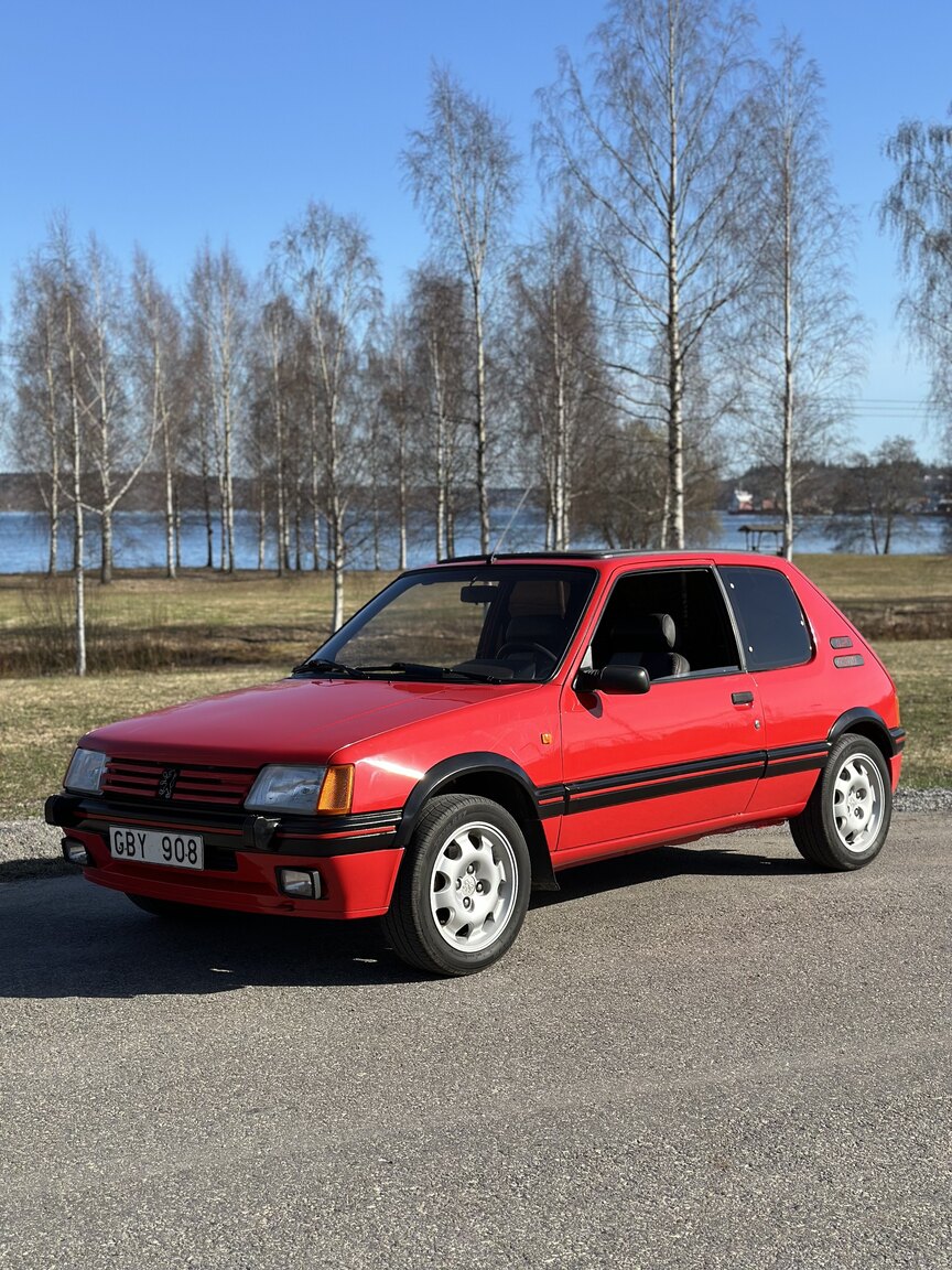 Exterior image of 1989 Peugeot 205 GTI