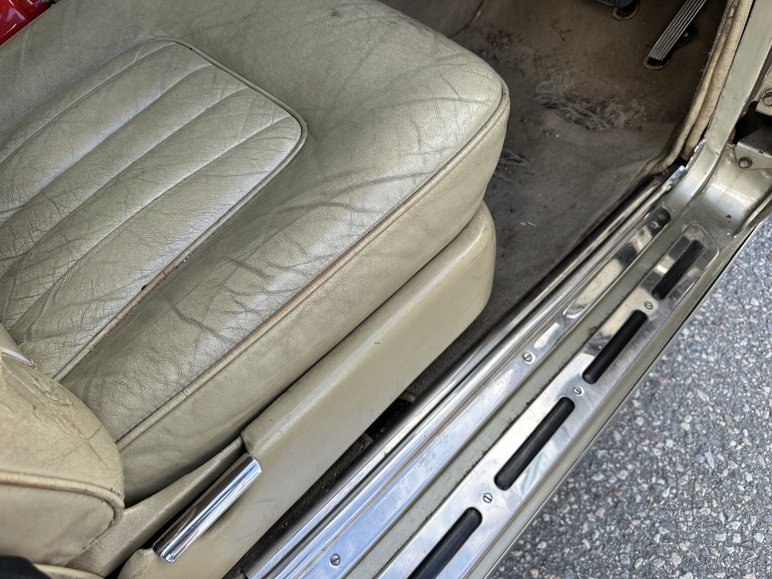 Interiörbild 1979 Rolls Royce Silver Shadow