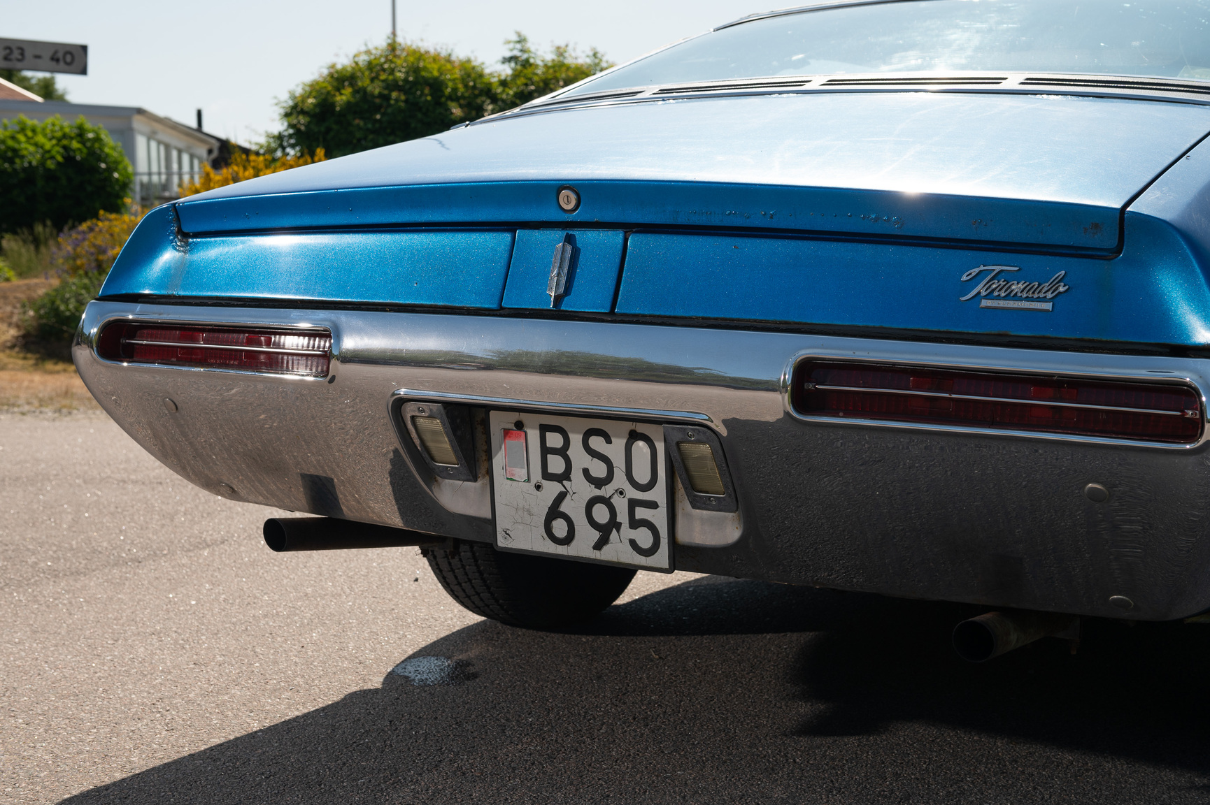 Exteriörbild på 1968 Oldsmobile Toronado (19)