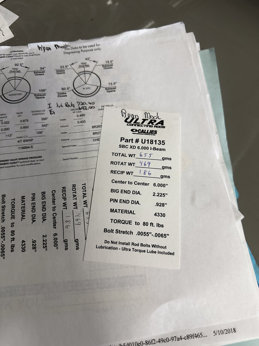 Documentation for 1968 Chevrolet Chevelle PRO Street (76)