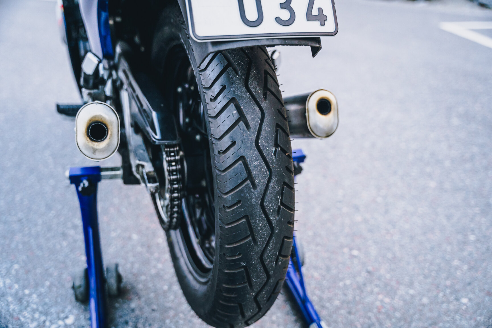 Exterior image of 1986 Honda NS400R Rothmans Replica