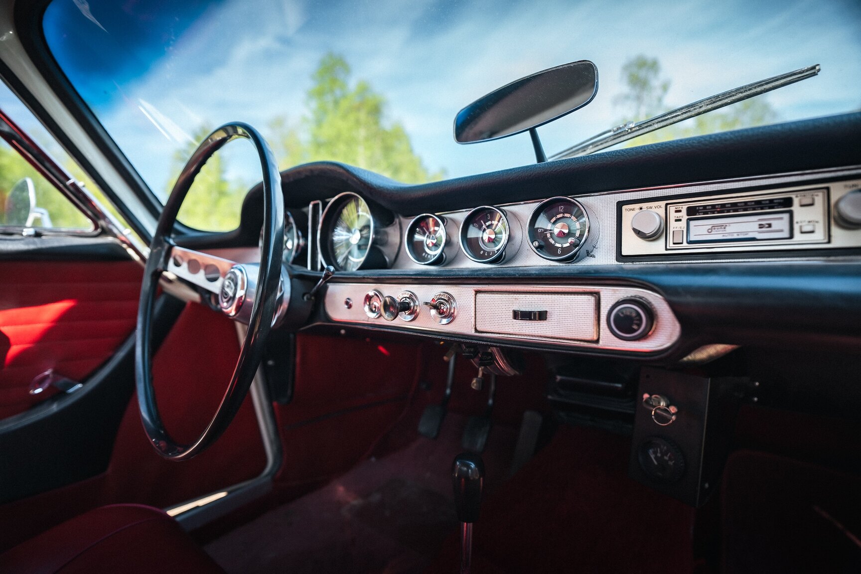 Interiörbild 1963 Volvo 1800 S (2)