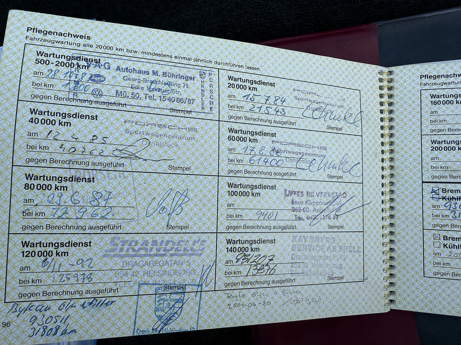 Dokumentation för 1984 PORSCHE 944 Targa (5)