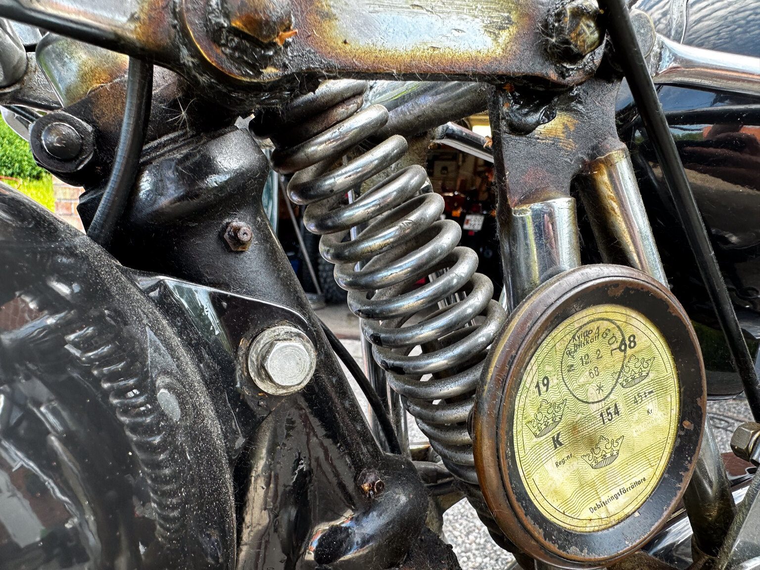 Image of 1943 BSA 500 mechanics