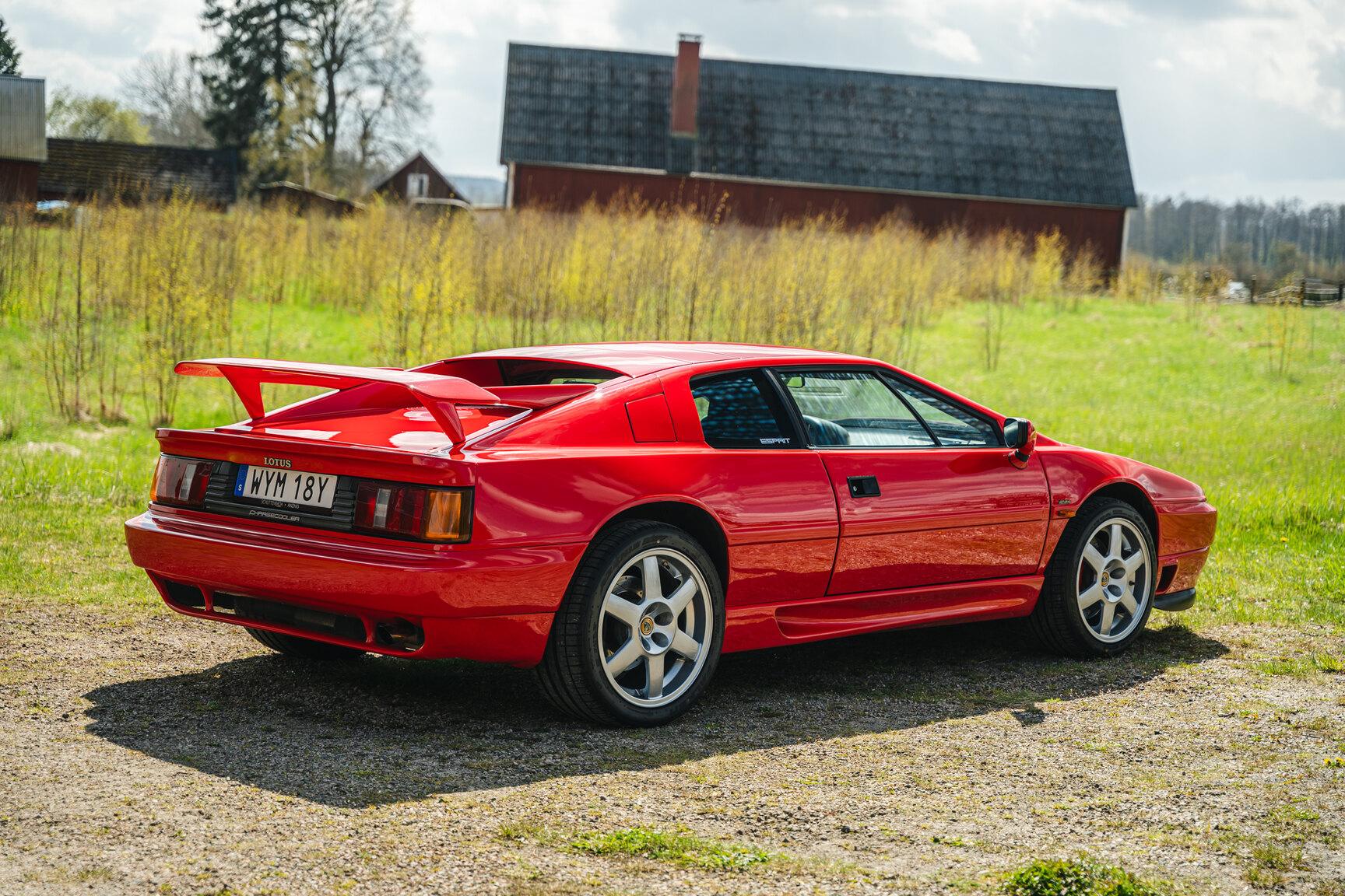 Exterior image of 1992 Lotus Esprit Turbo High-Wing