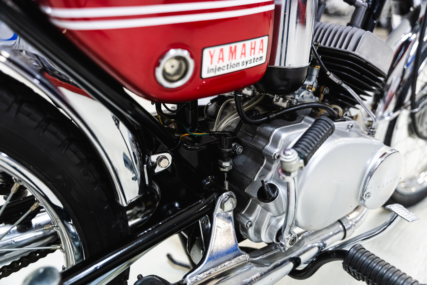 Image of 1970 Yamaha AS2C mechanics