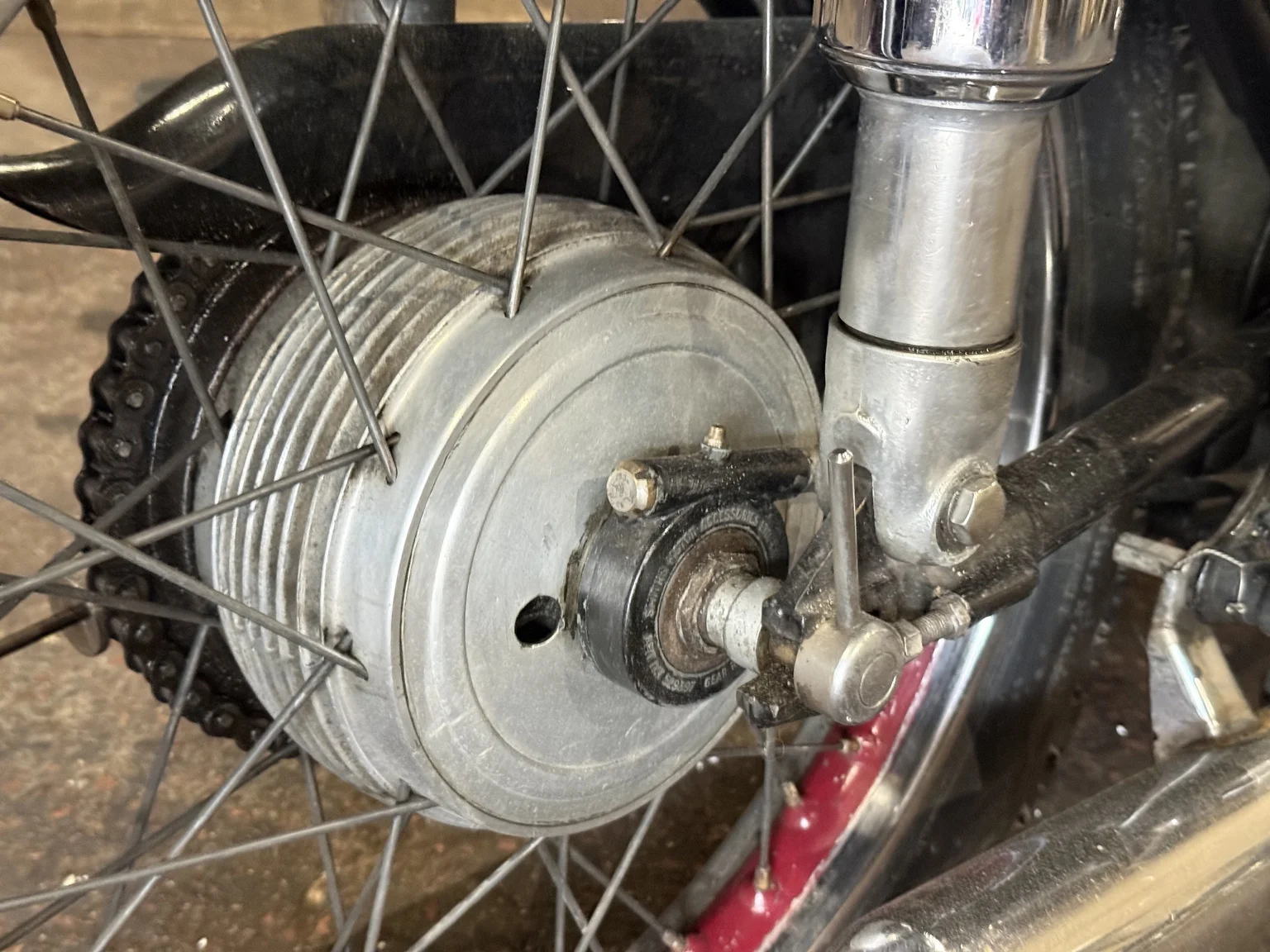 Aussenfoto 1955 Matchless G 9 (36)