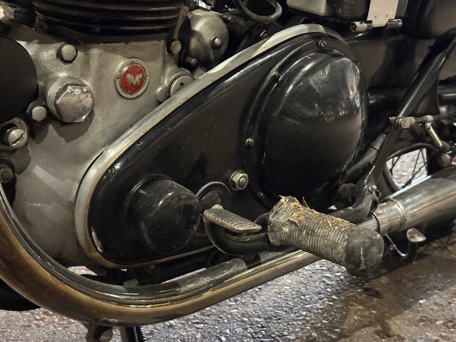 Aussenfoto 1955 Matchless G 9 (47)