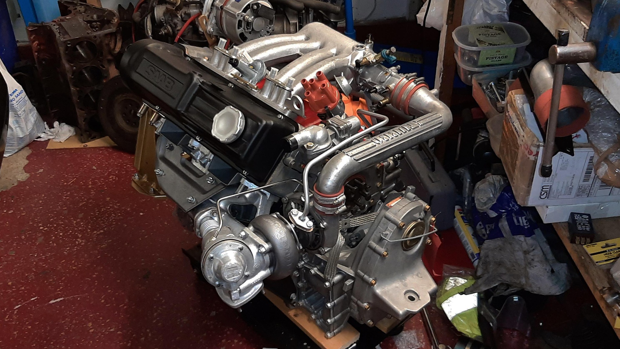 1980 Saab 99 Turbo unikum, Mekanik