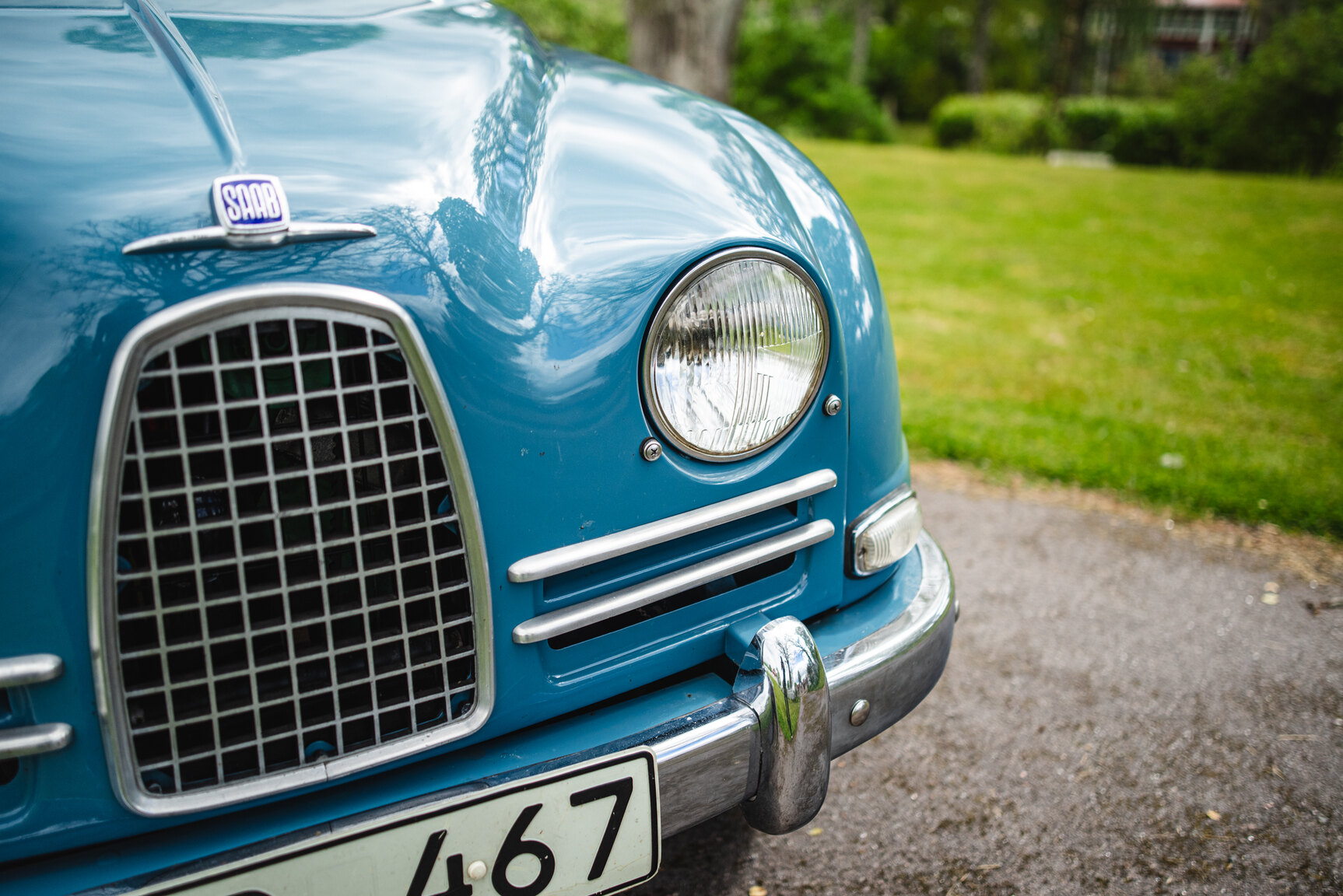 Exterior image of 1959 SAAB 93B De Luxe