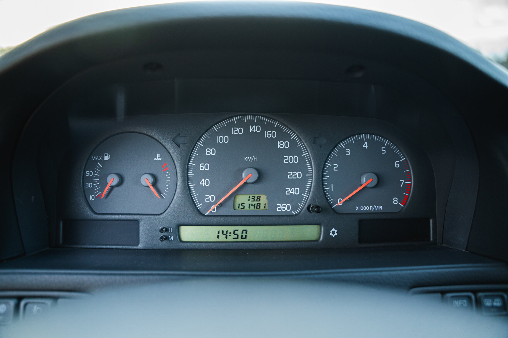 Interiörbild 2000 Volvo V70 XC