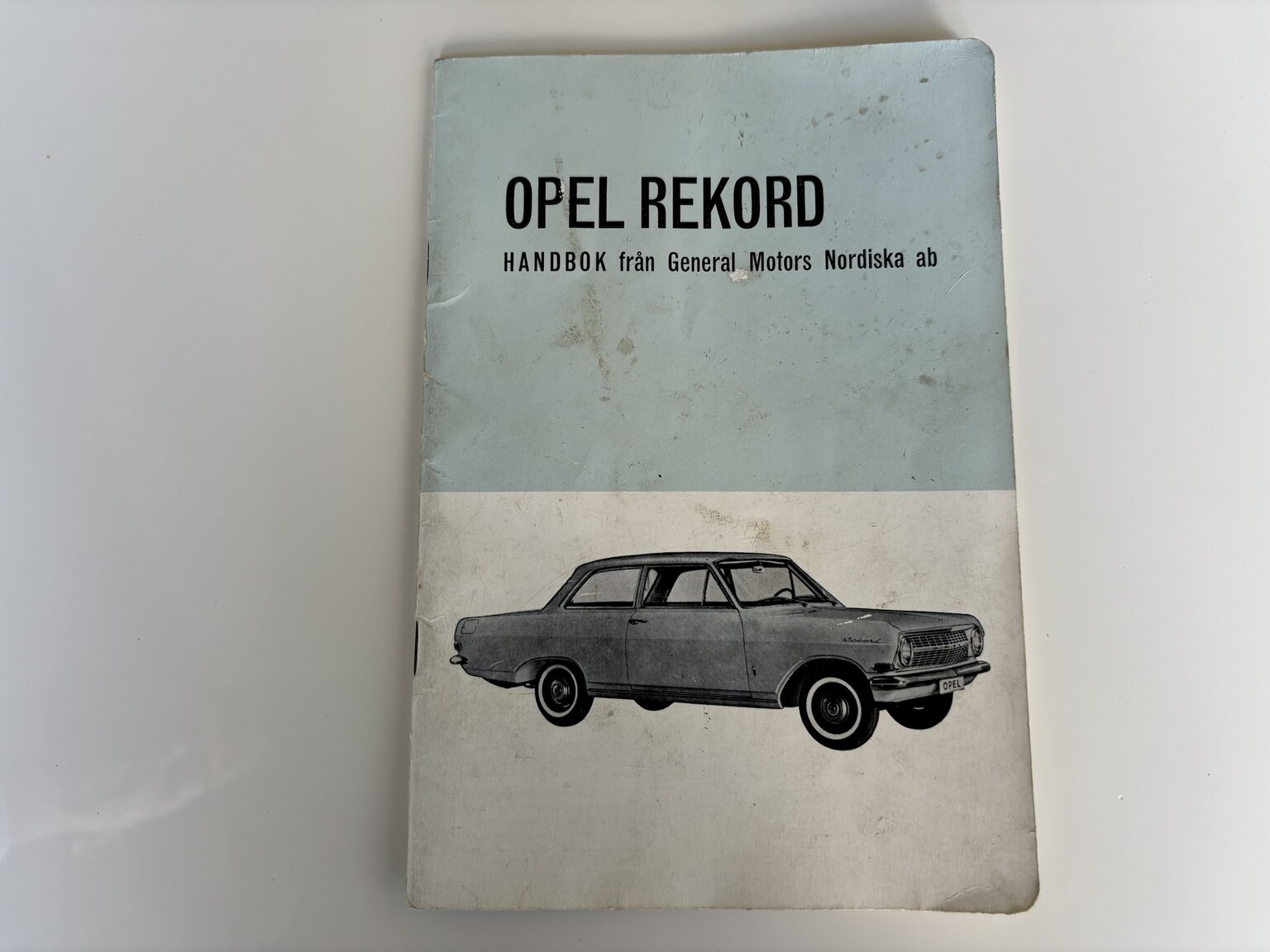 Documentation for 1965 Opel Record Deluxe