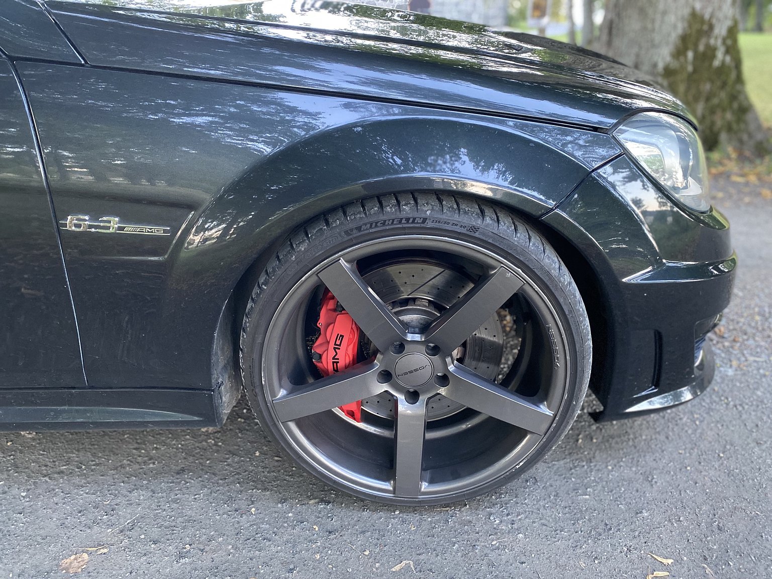 Exterior image of 2011 Mercedes-Benz C 63 AMG
