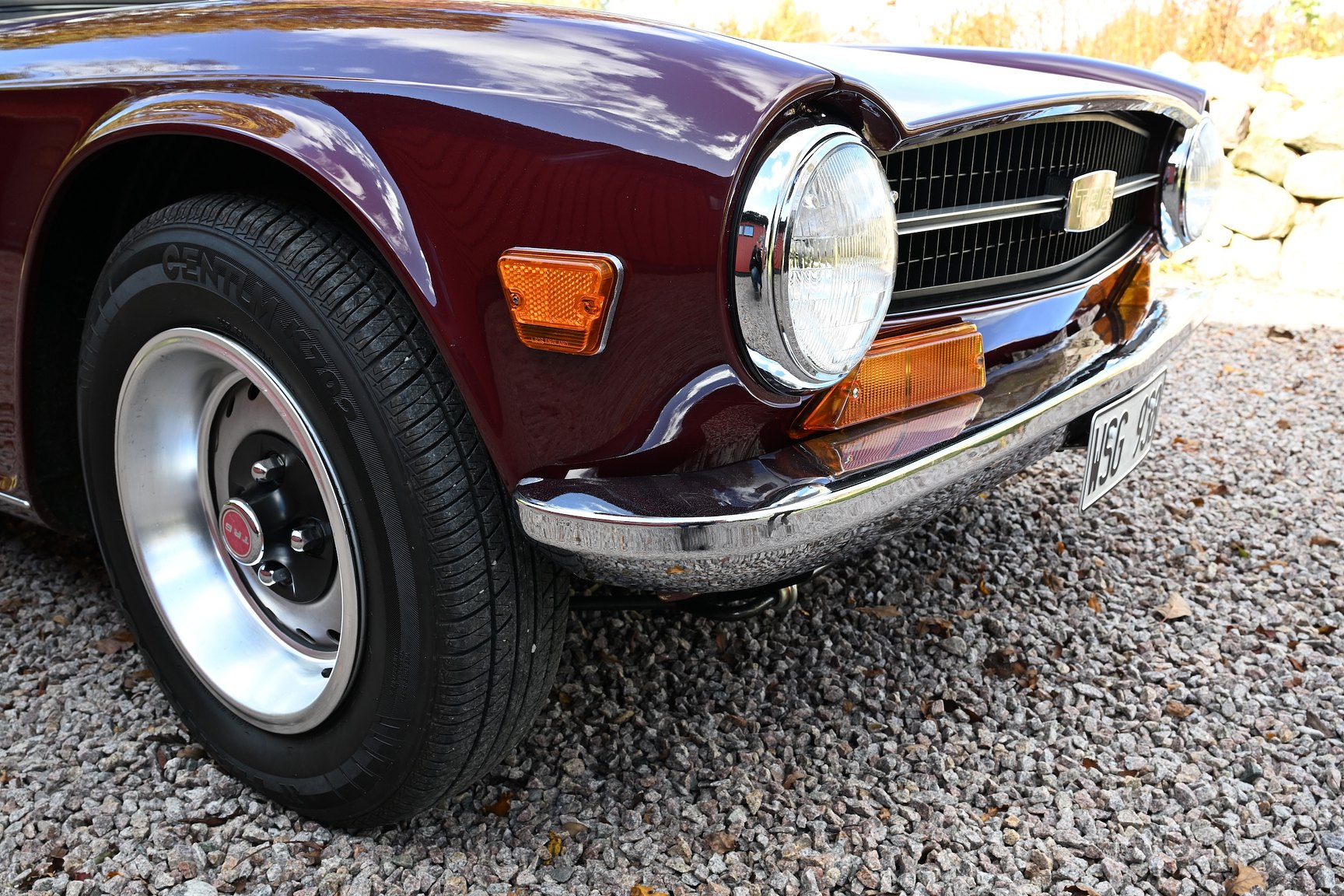 Exterior image of 1971 Triumph TR6