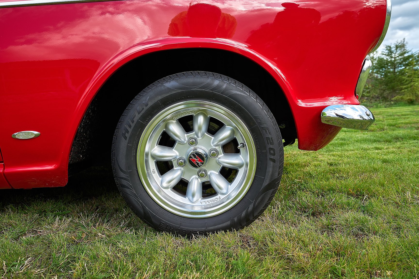 Exteriörbild på 1966 Ford Cortina GT