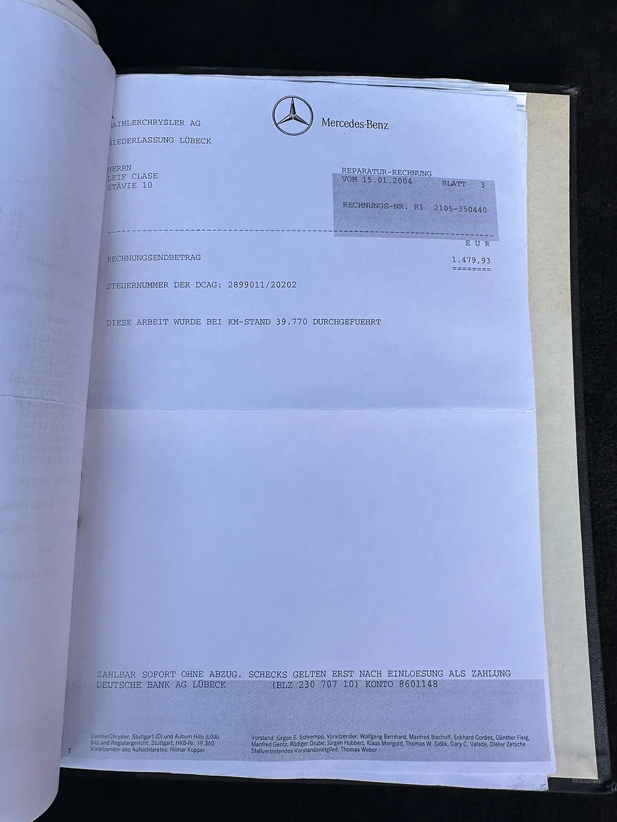 Dokumentation för 2002 Mercedes-Benz G400  (31)