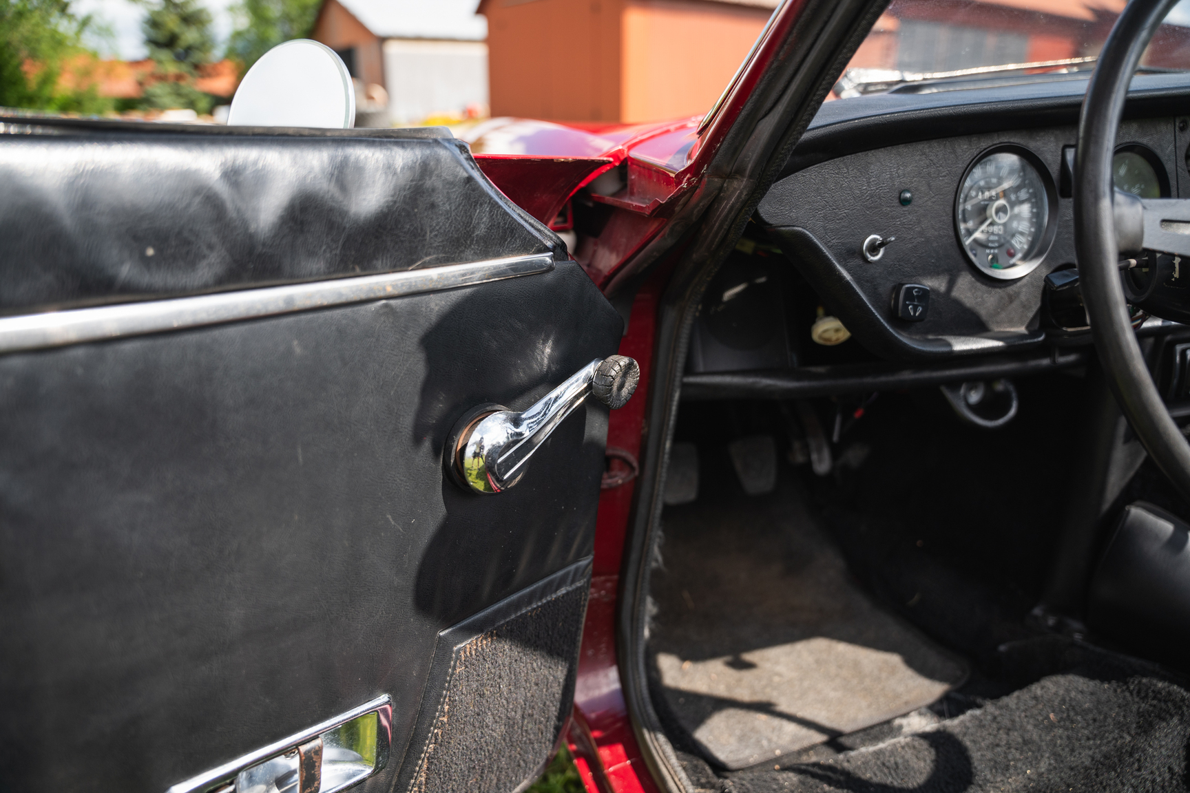 Interiörbild 1971 Triumph Spitfire MK4 (11)