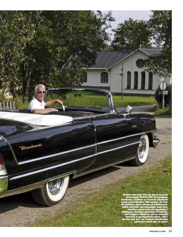 Dokumentation, 1955 Packard Caribbean Cabriolet  (8)